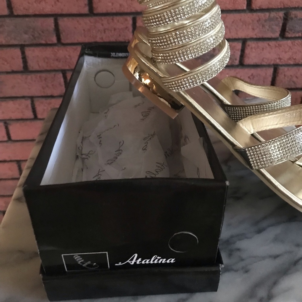 Atalina Rhinestone Sandals - Picture 5 of 5